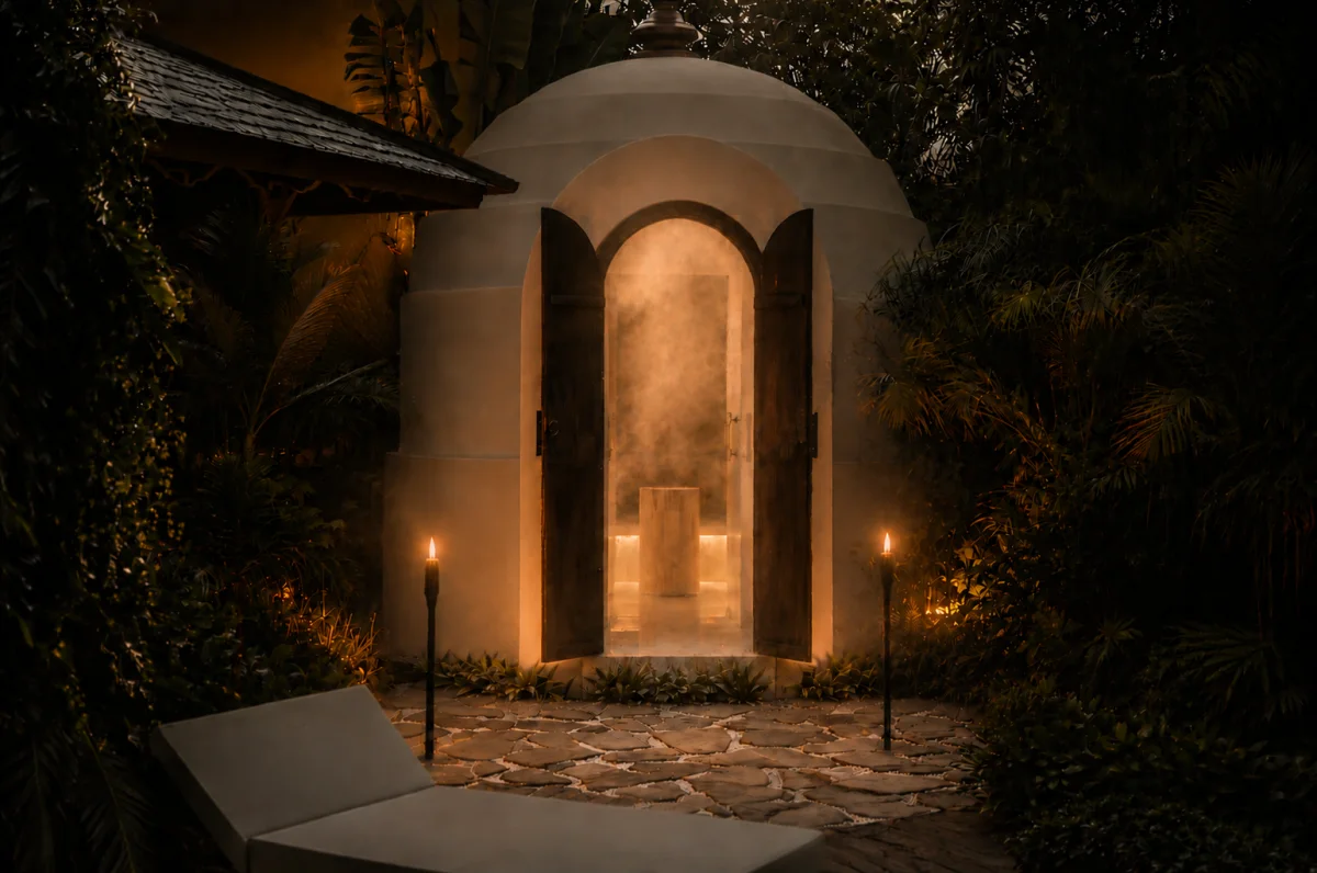 Steam dome at Fire & Flow